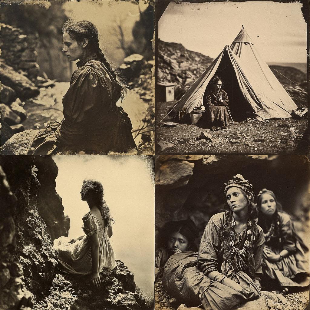 Roger Fenton style, Midjourney V6, render 1 of 4