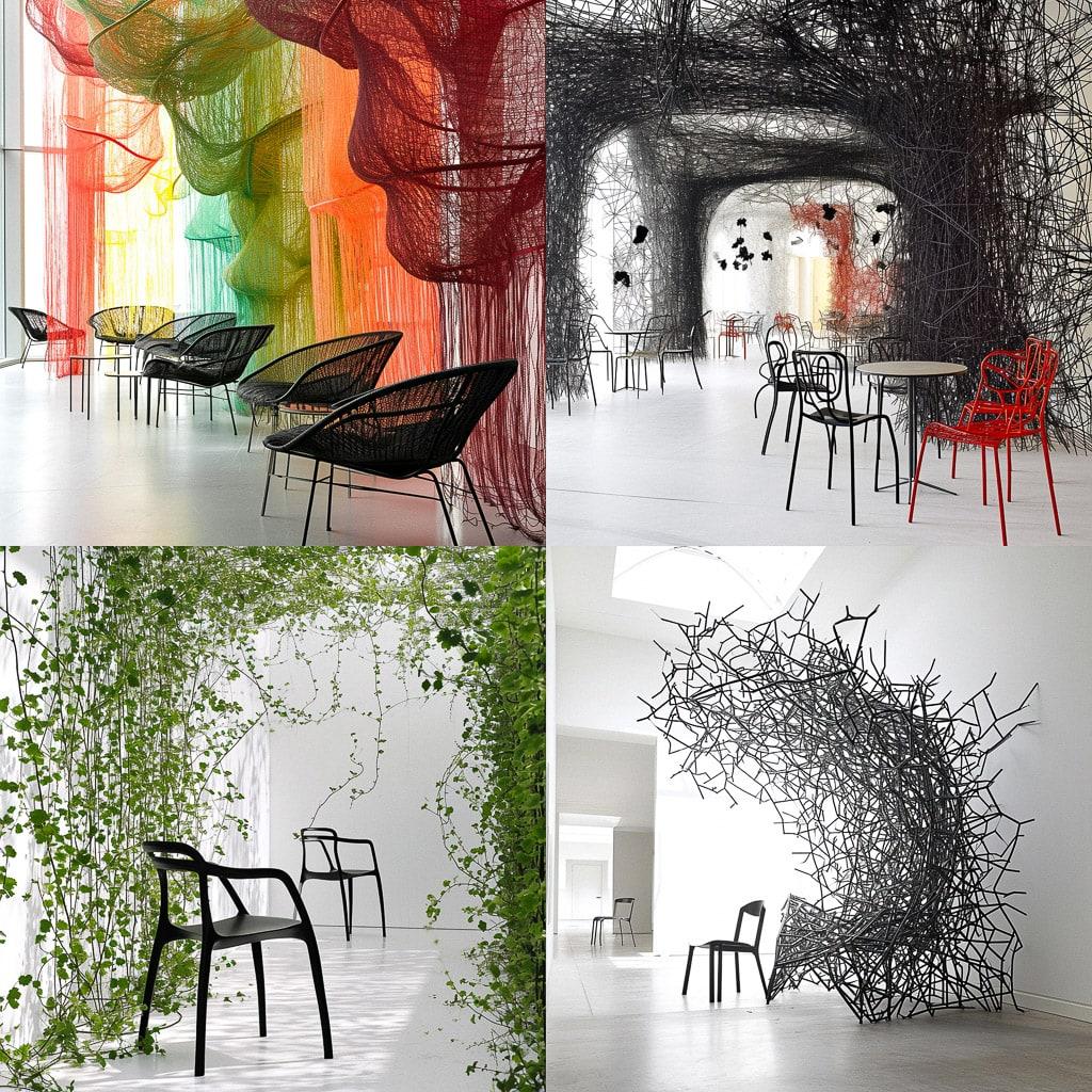 Ronan and Erwan Bouroullec style, Midjourney V6, render 1 of 4
