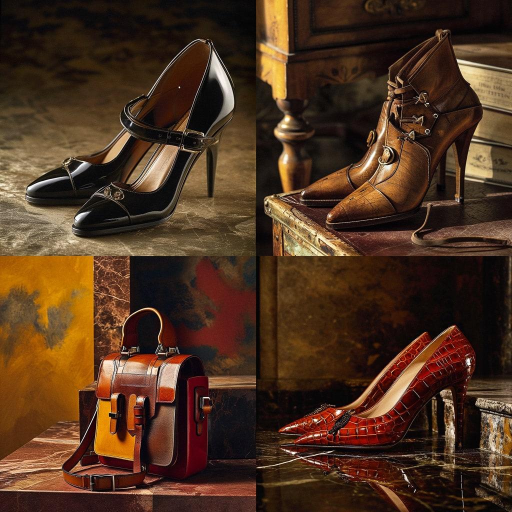 Salvatore Ferragamo style, Midjourney V6, render 1 of 4