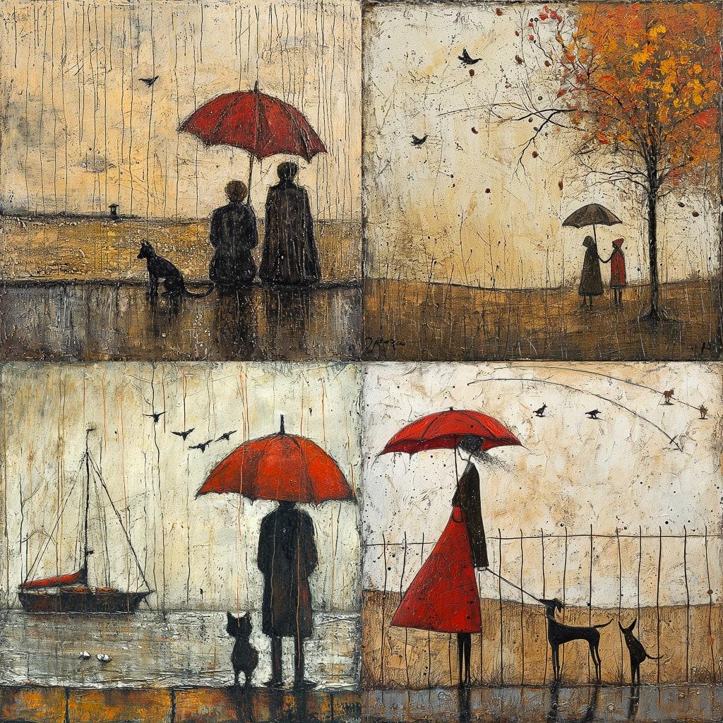 Sam Toft style, Midjourney V6, render 1 of 4