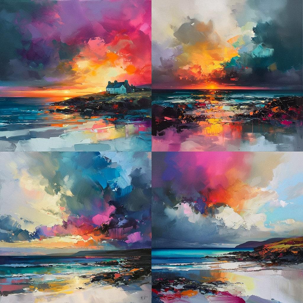 Scott Naismith style, Midjourney V6, render 1 of 4