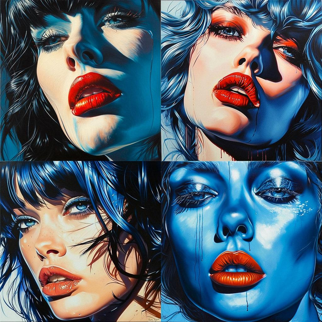 Scott Rohlfs style, Midjourney V6, render 1 of 4