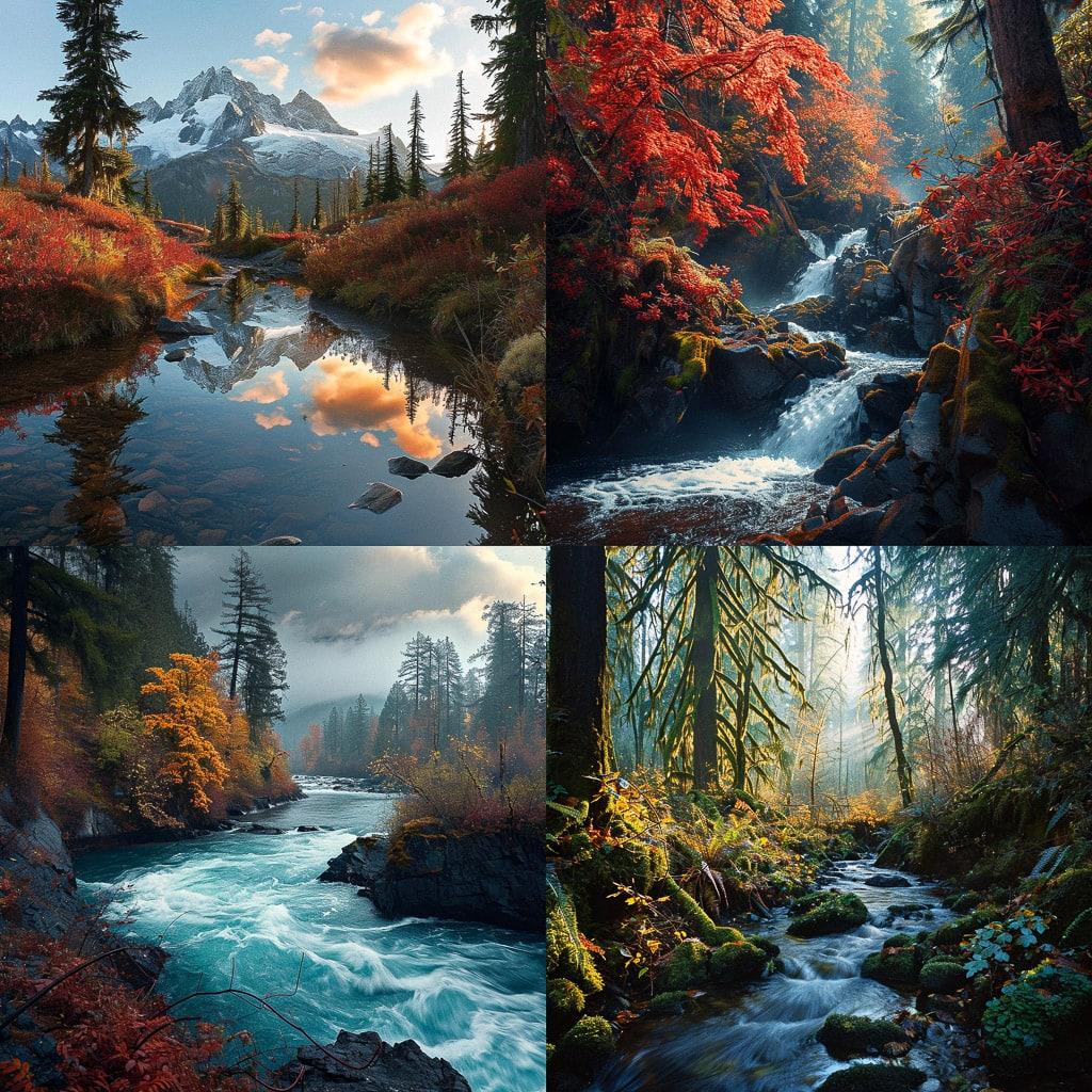 Sean Bagshaw style, Midjourney V6, render 1 of 4