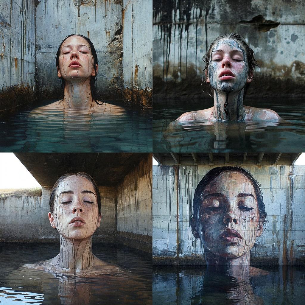 Sean Yoro style, Midjourney V6, render 1 of 4