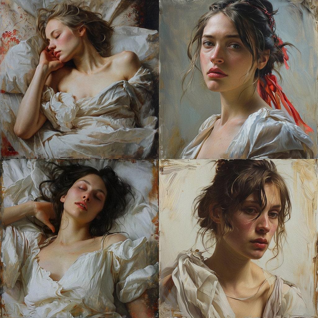 Serge Marshennikov style, Midjourney V6, render 1 of 4