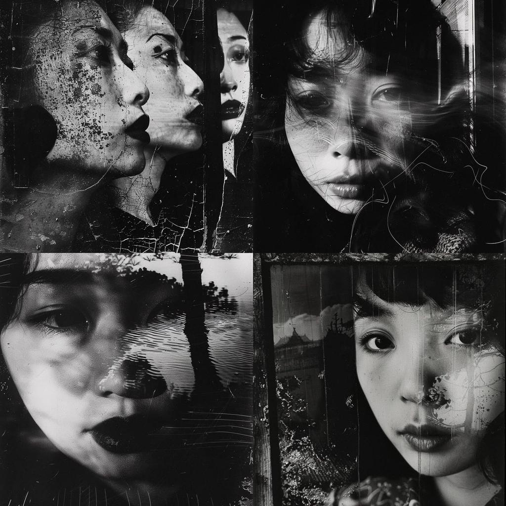 Shomei Tomatsu style, Midjourney V6, render 1 of 4