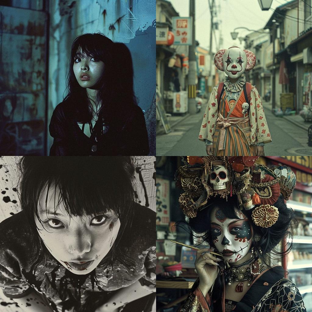 Sion Sono style, Midjourney V6, render 1 of 4