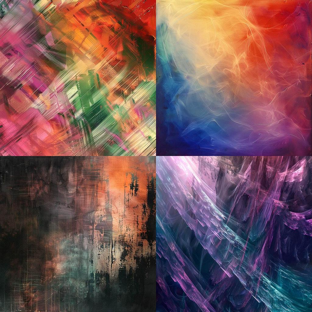 Spectral texture style, Midjourney V6, render 1 of 4