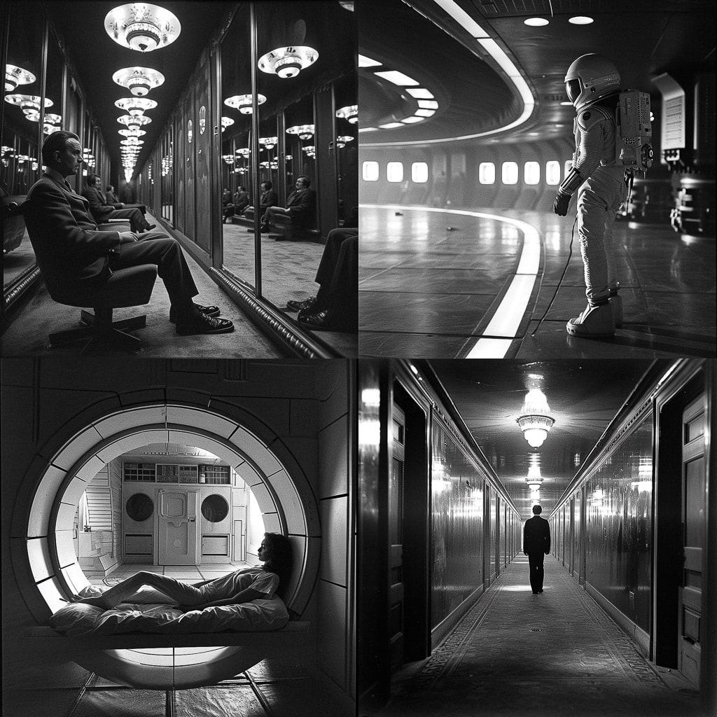 Stanley Kubrick style, Midjourney V6, render 1 of 4
