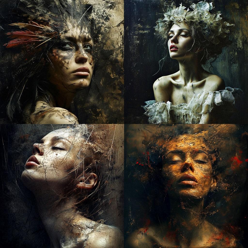 Stefan Gesell style, Midjourney V6, render 1 of 4
