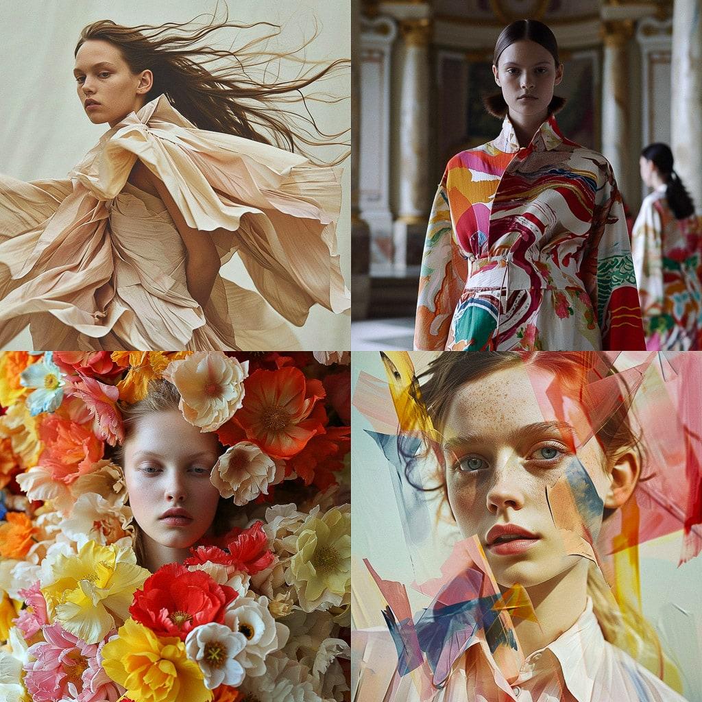 Stella McCartney style, Midjourney V6, render 1 of 4