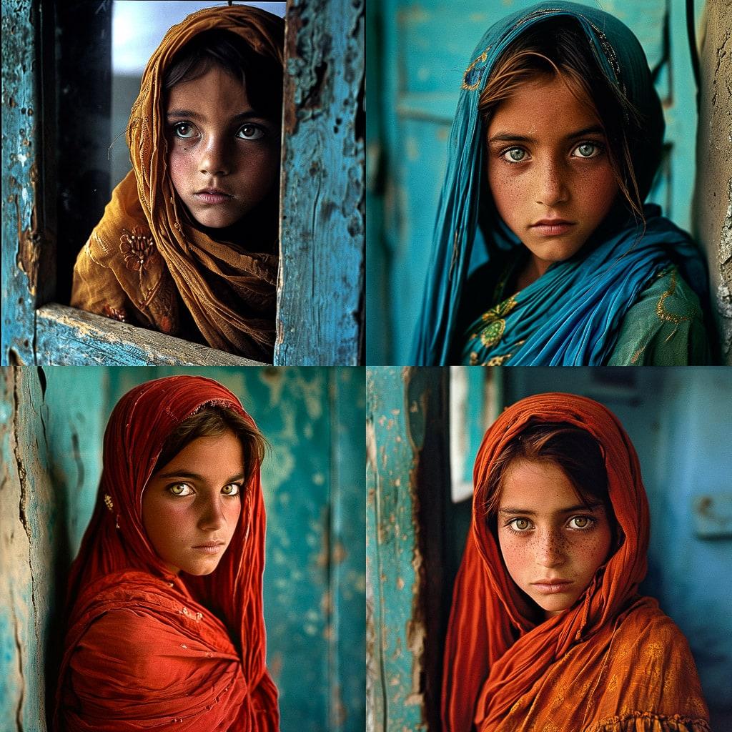 Steve McCurry style, Midjourney V6, render 1 of 4