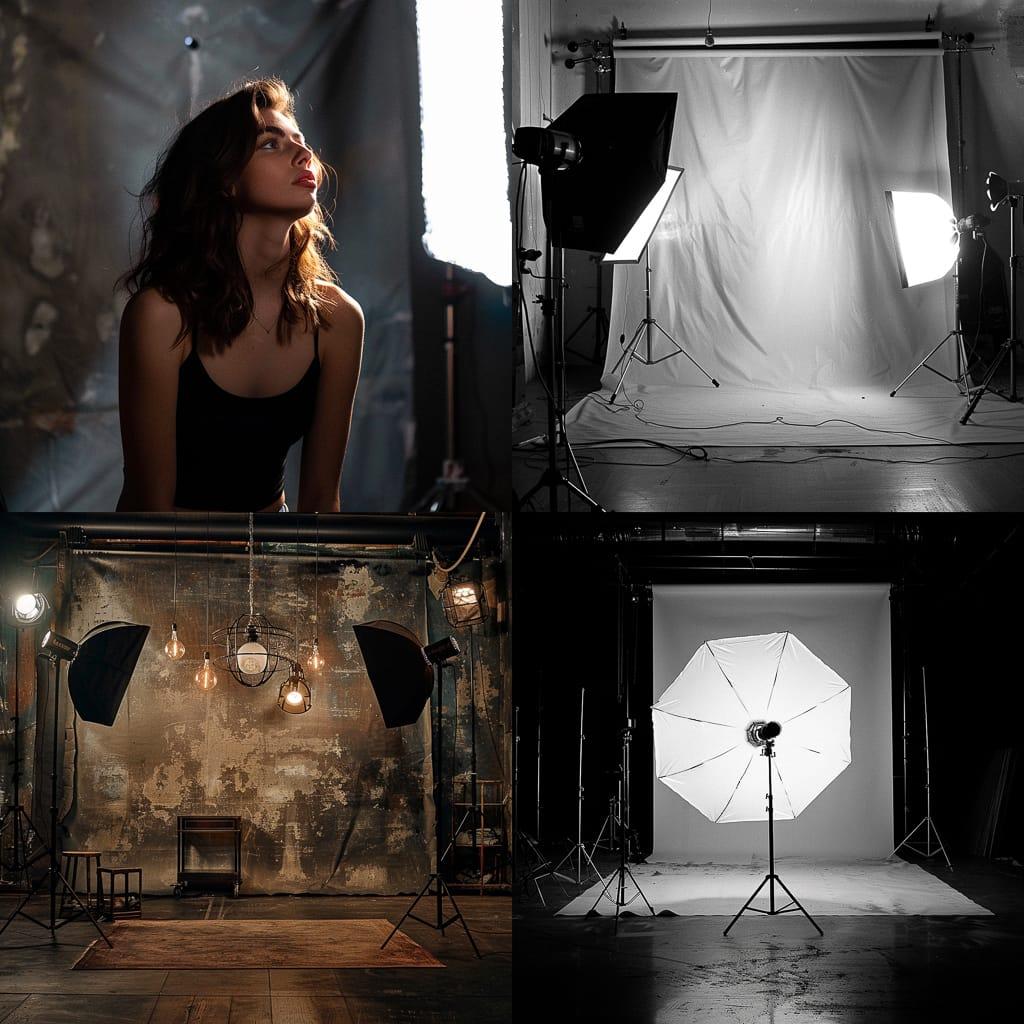 Studio lighting style, Midjourney V6, render 1 of 4
