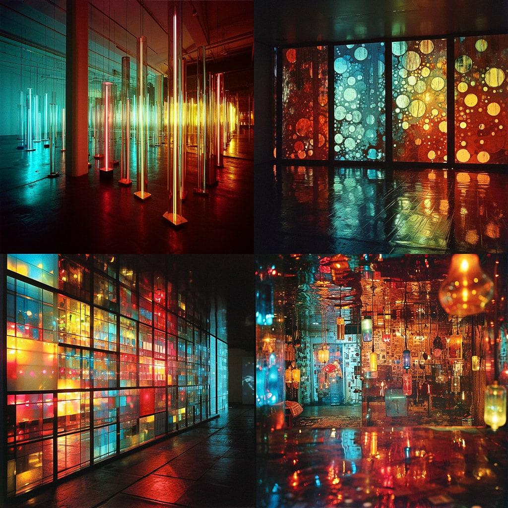 Susan Hiller style, Midjourney V6, render 1 of 4