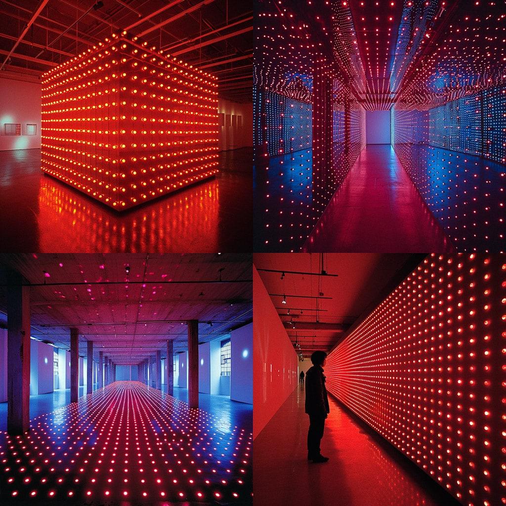 Tatsuo Miyajima style, Midjourney V6, render 1 of 4
