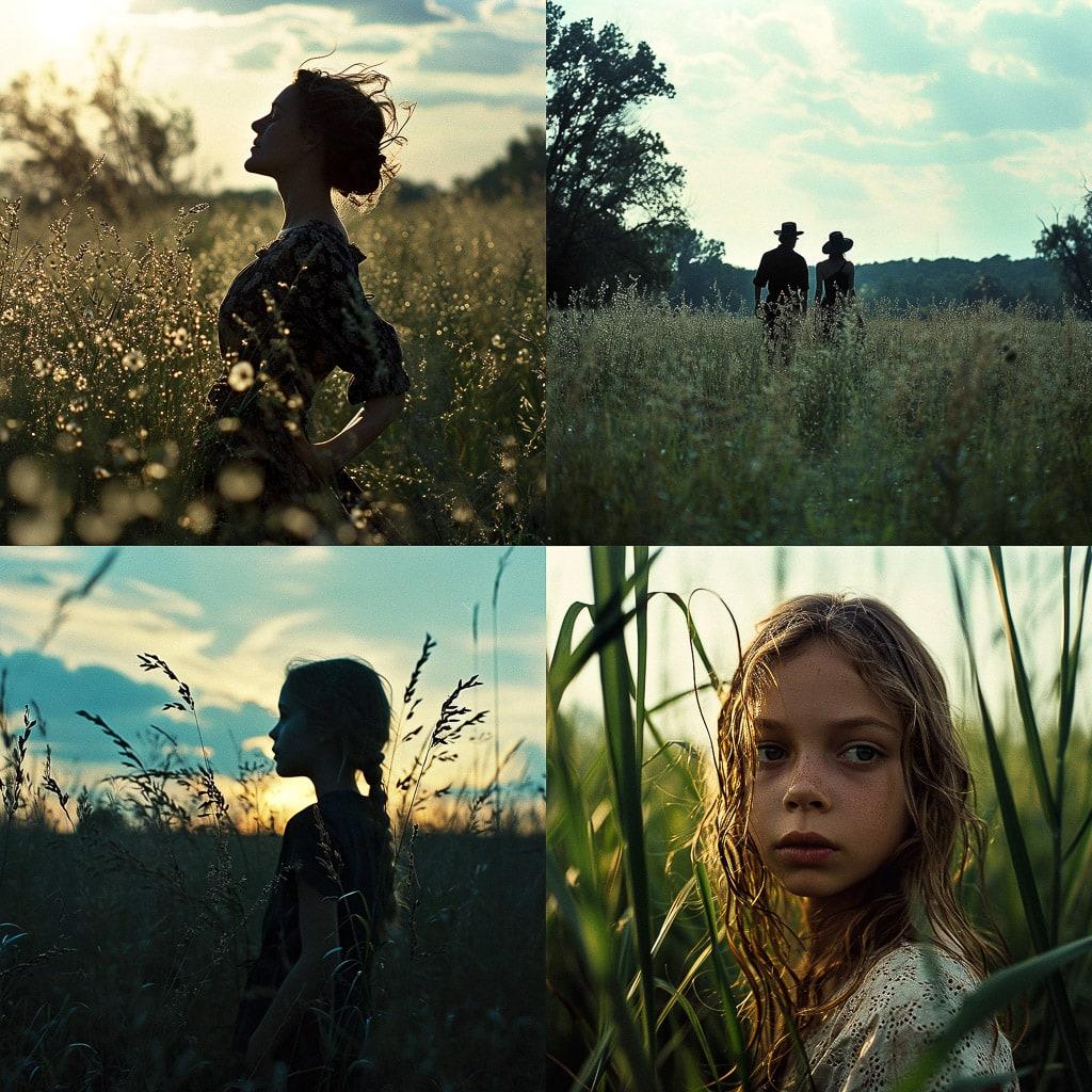 Terrence Malick style, Midjourney V6, render 1 of 4
