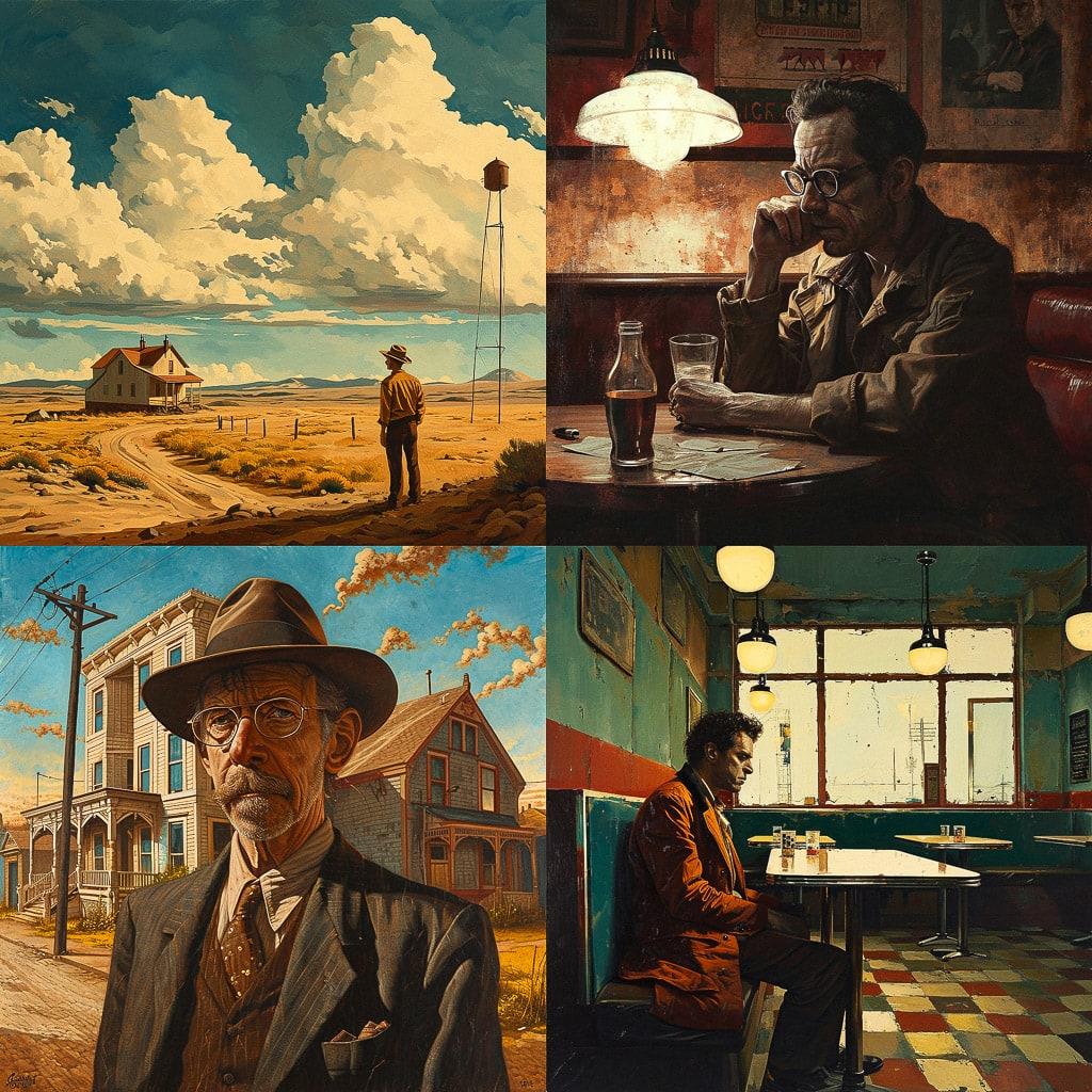 The Coen Brothers style, Midjourney V6, render 1 of 4