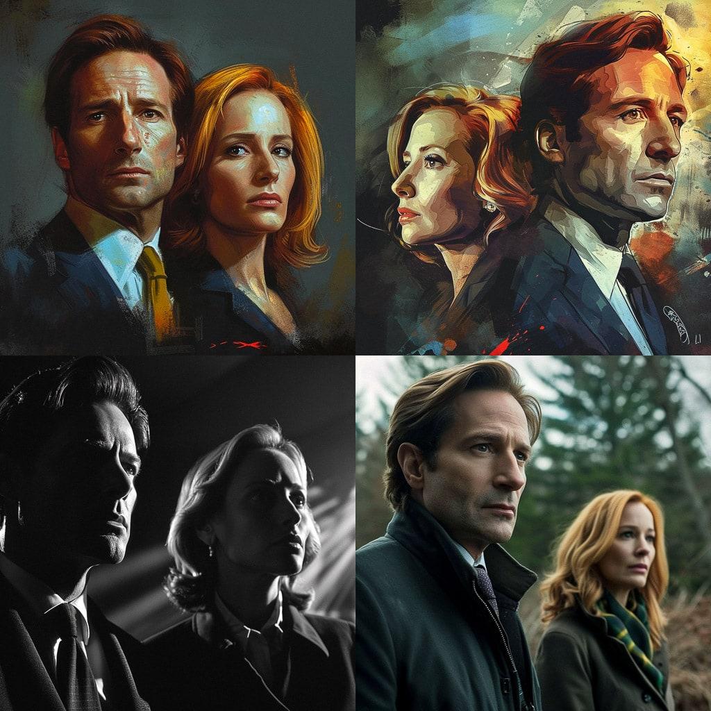 The X-Files style, Midjourney V6, render 1 of 4