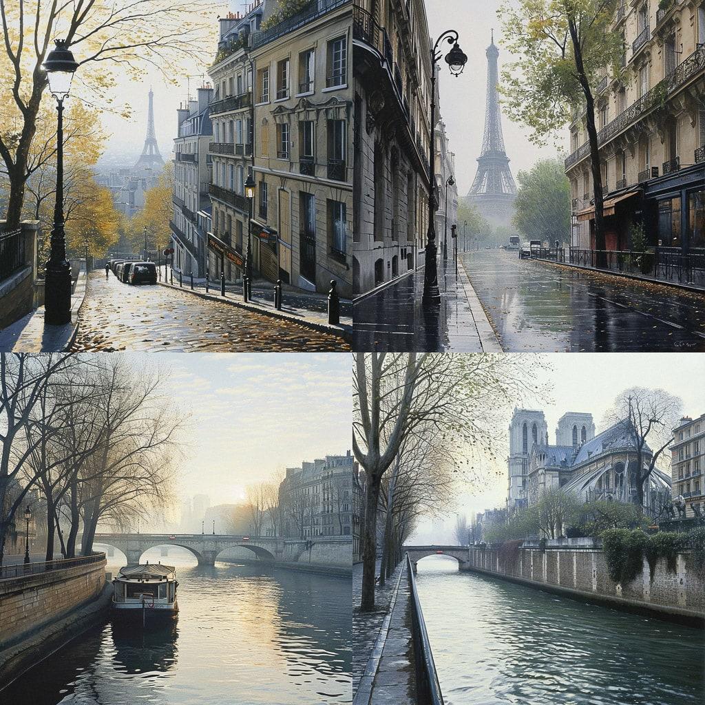 Thierry Duval style, Midjourney V6, render 1 of 4