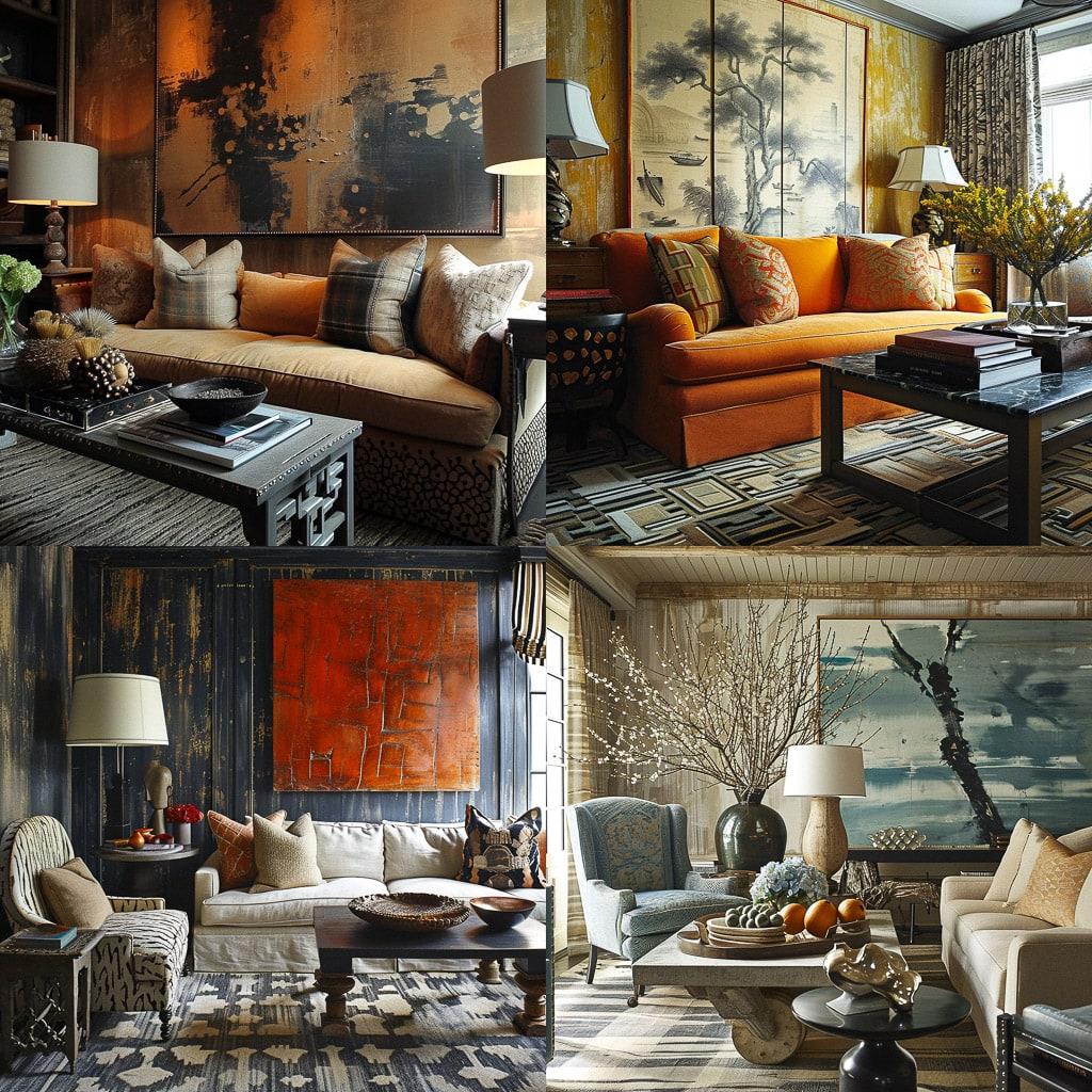 Thom Filicia style, Midjourney V6, render 1 of 4