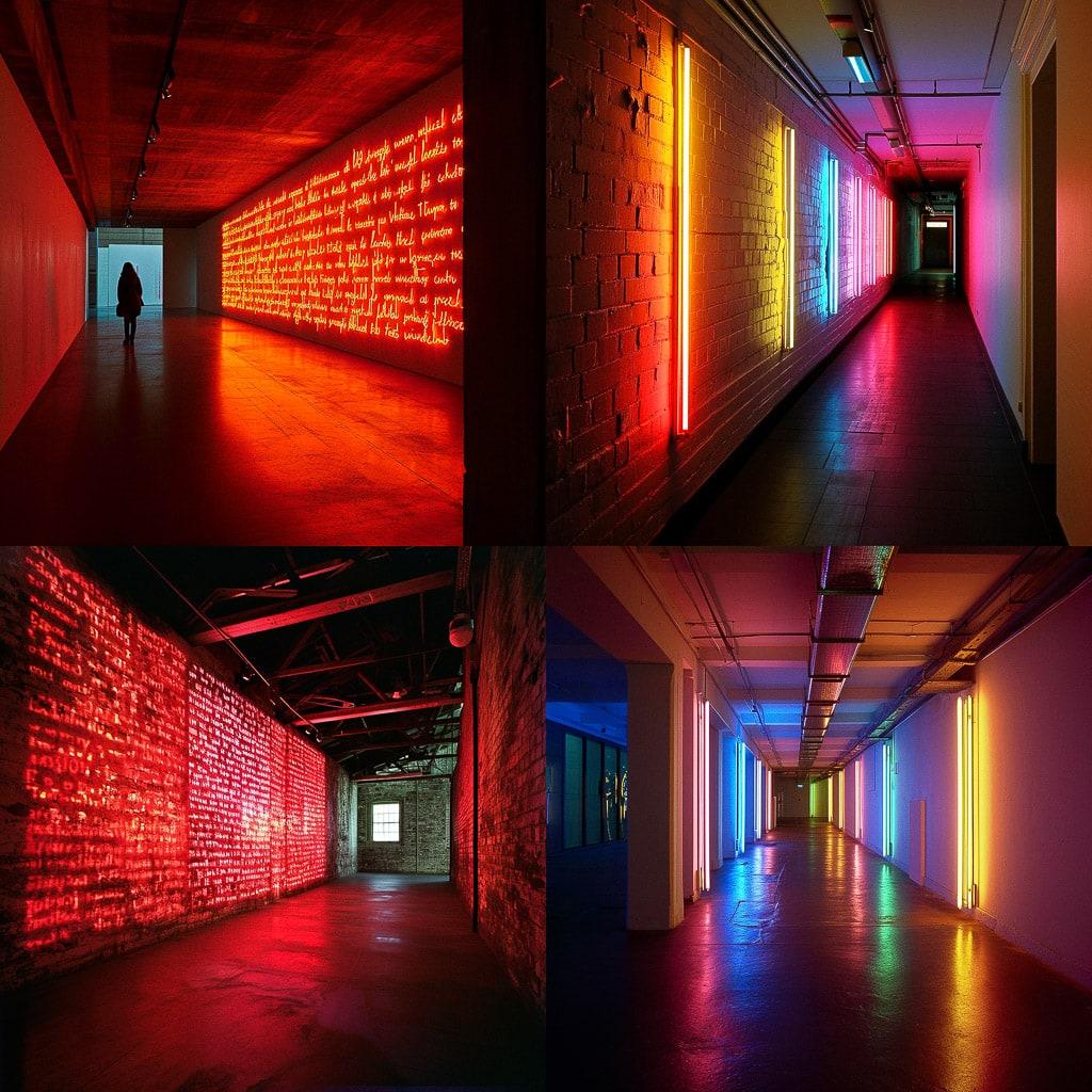 Tim Etchells style, Midjourney V6, render 1 of 4