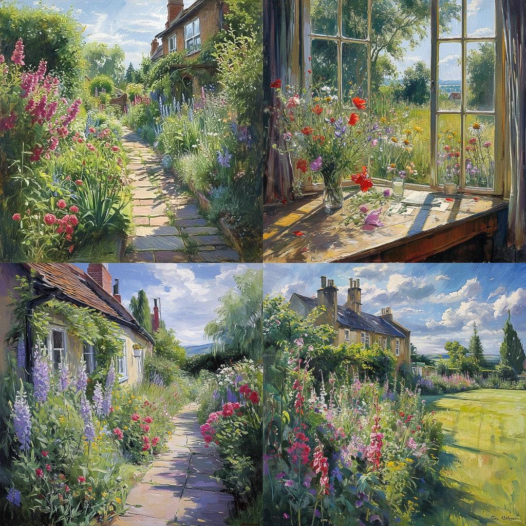 Timothy Easton style, Midjourney V6, render 1 of 4