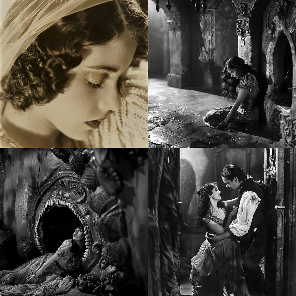 Tod Browning style, Midjourney V6, render 1 of 4