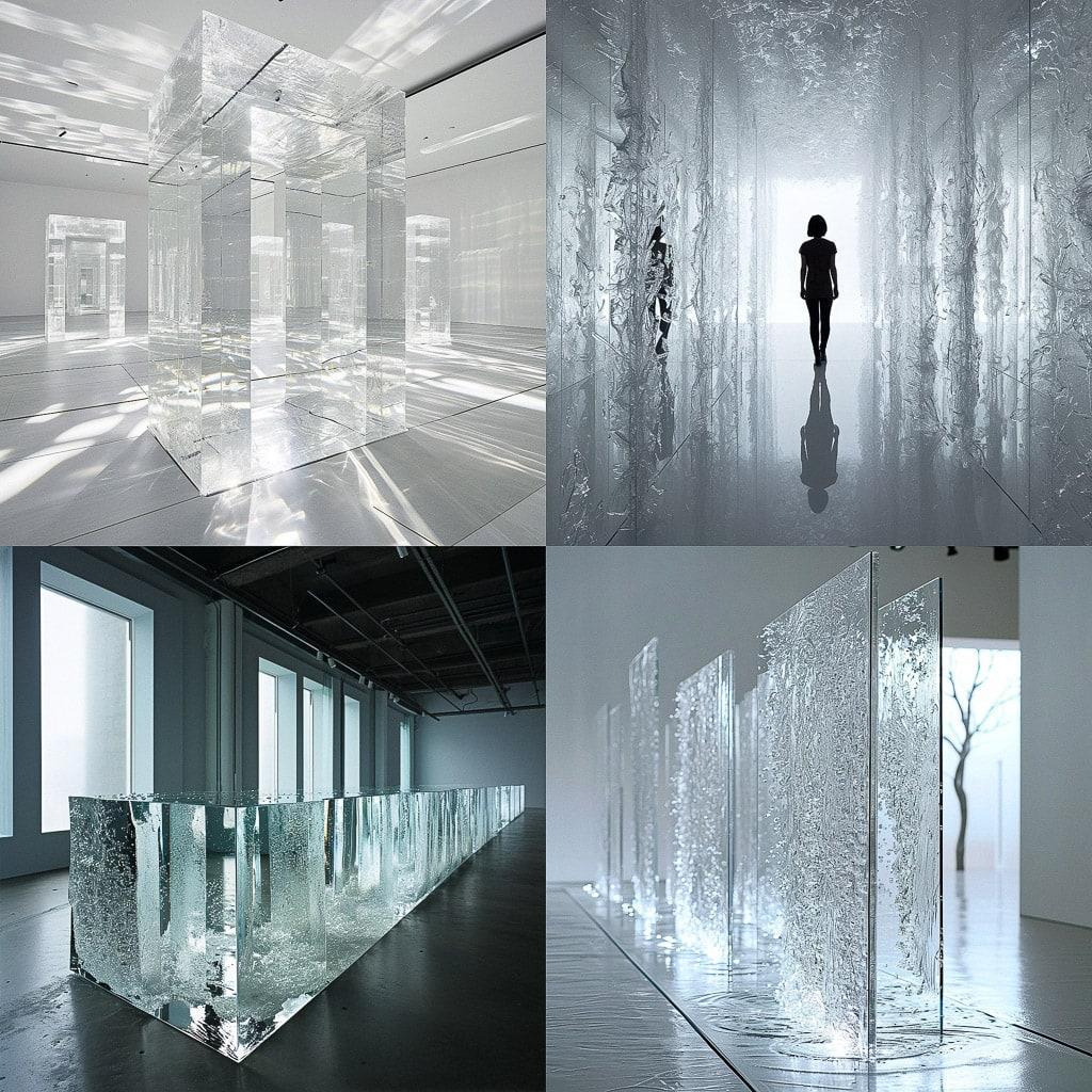 Tokujin Yoshioka style, Midjourney V6, render 1 of 4
