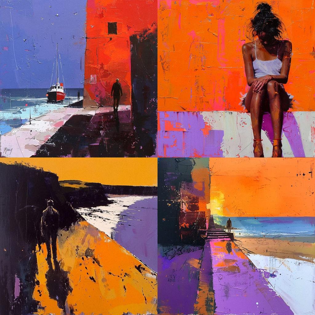 Tony Allain style, Midjourney V6, render 1 of 4