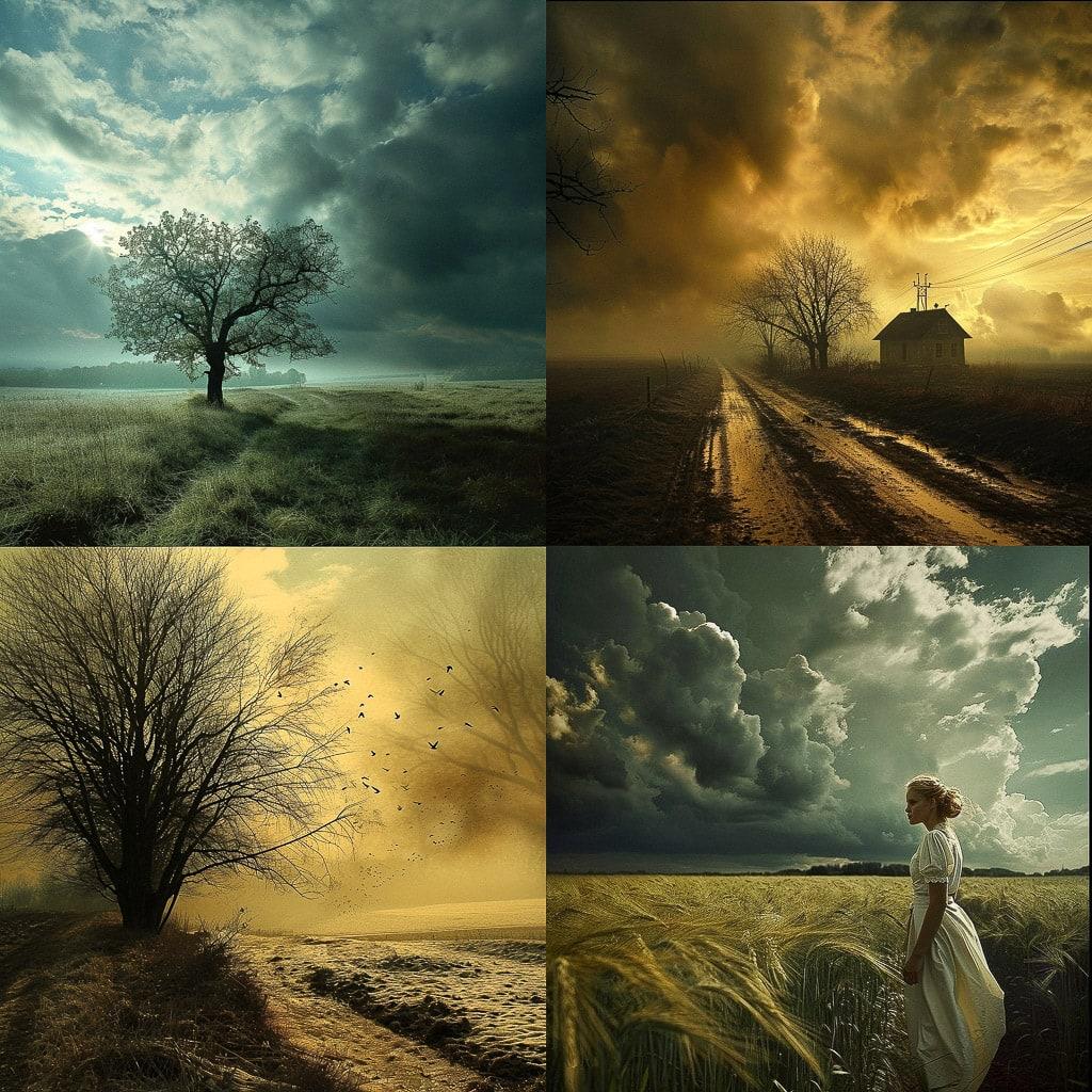 Veronika Pinke style, Midjourney V6, render 1 of 4