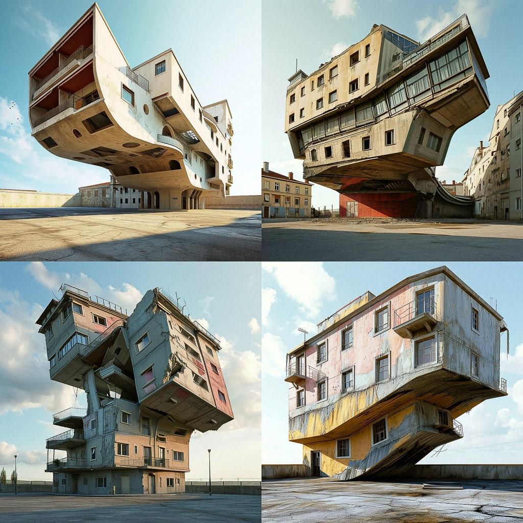 Victor Enrich style, Midjourney V6, render 1 of 4