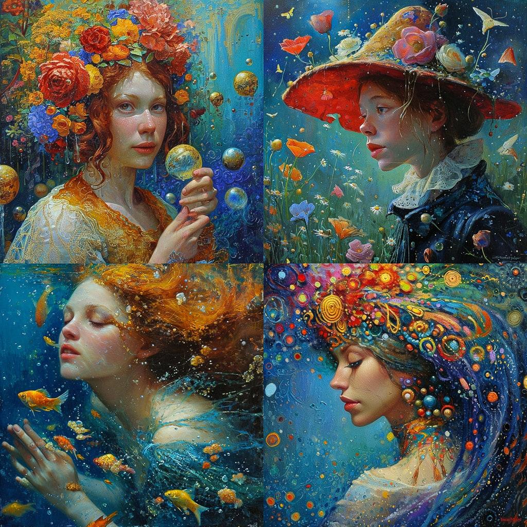 Victor Nizovtsev style, Midjourney V6, render 1 of 4