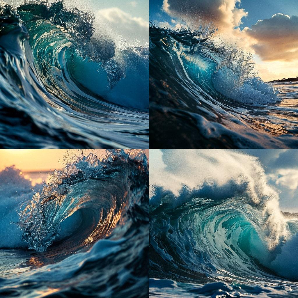 Warren Keelan style, Midjourney V6, render 1 of 4