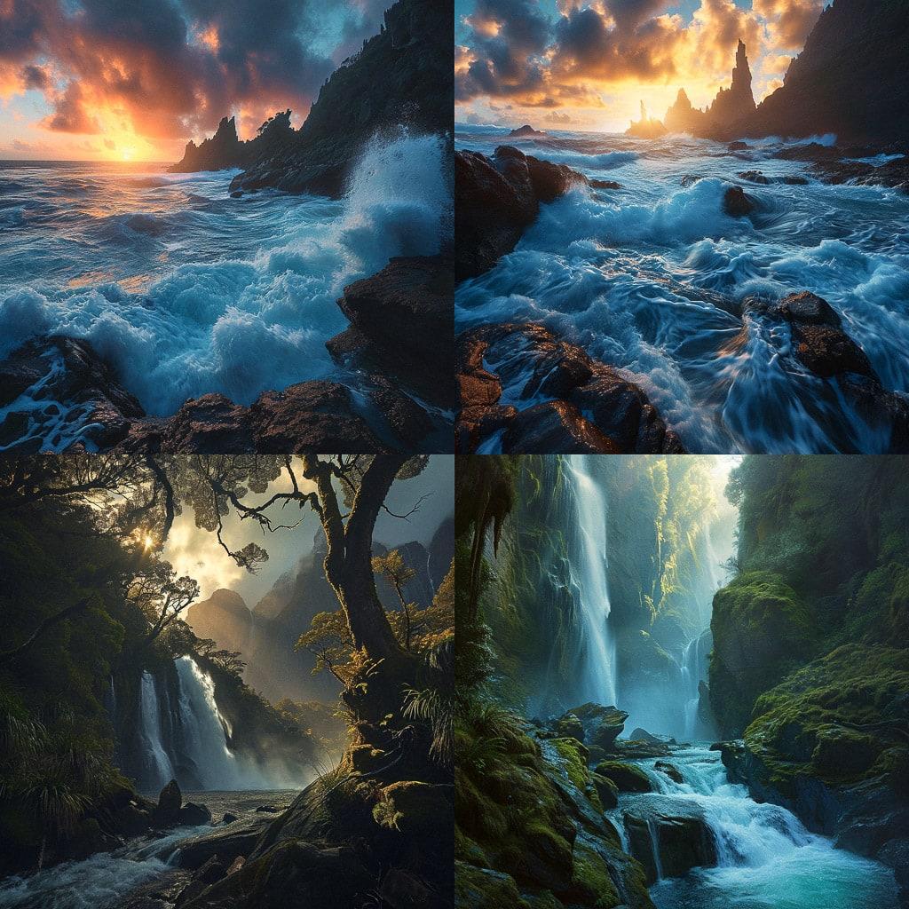 William Patino style, Midjourney V6, render 1 of 4