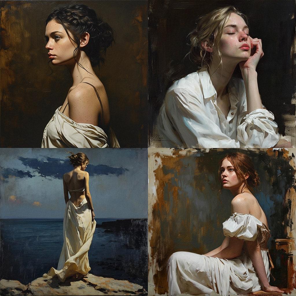William Whitaker style, Midjourney V6, render 1 of 4