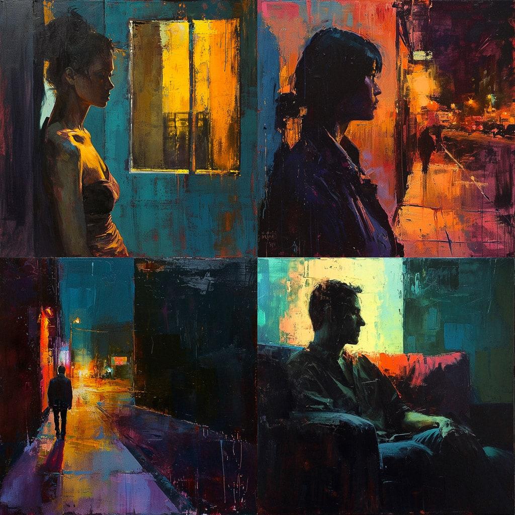 William Wray style, Midjourney V6, render 1 of 4
