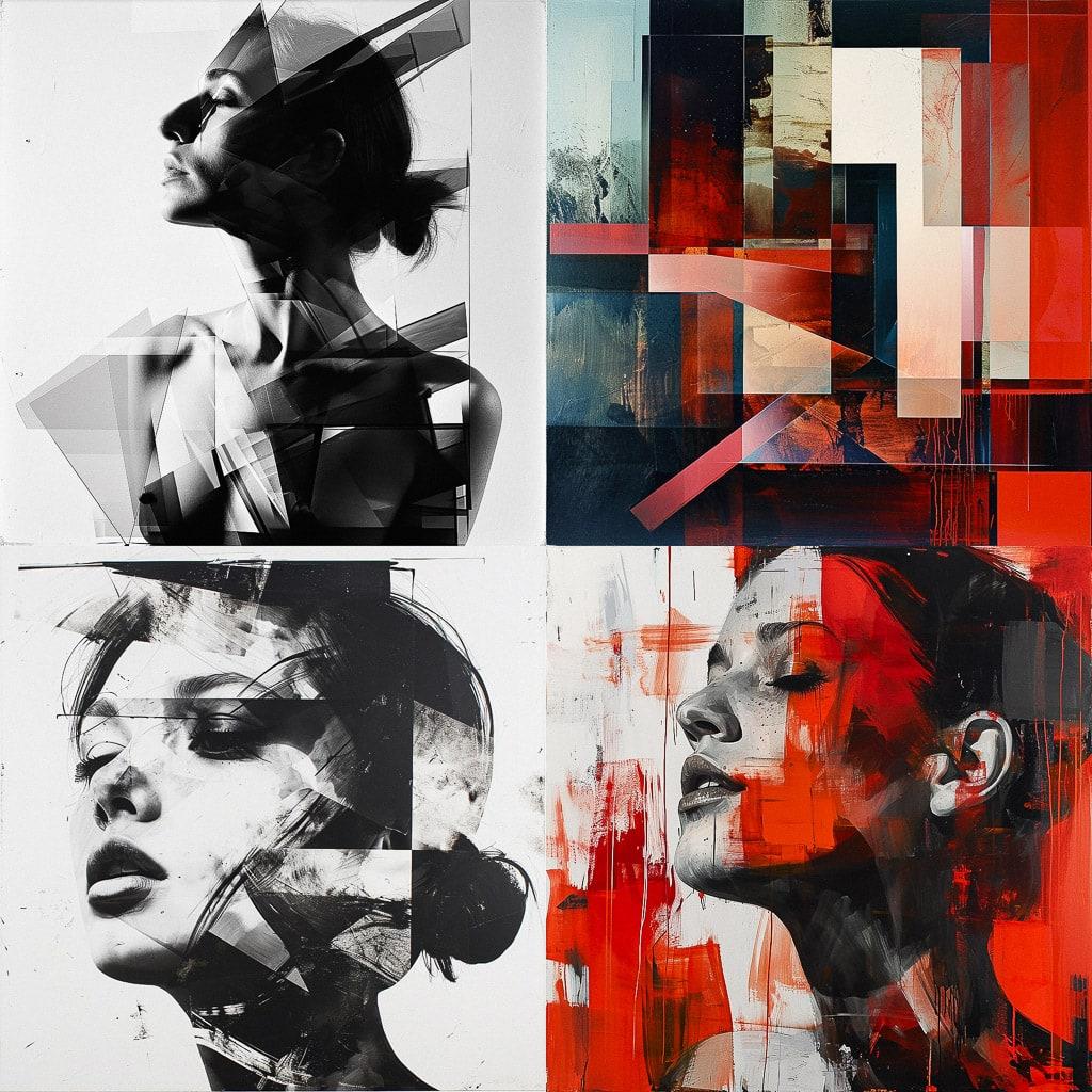 Wolfgang Weingart style, Midjourney V6, render 1 of 4