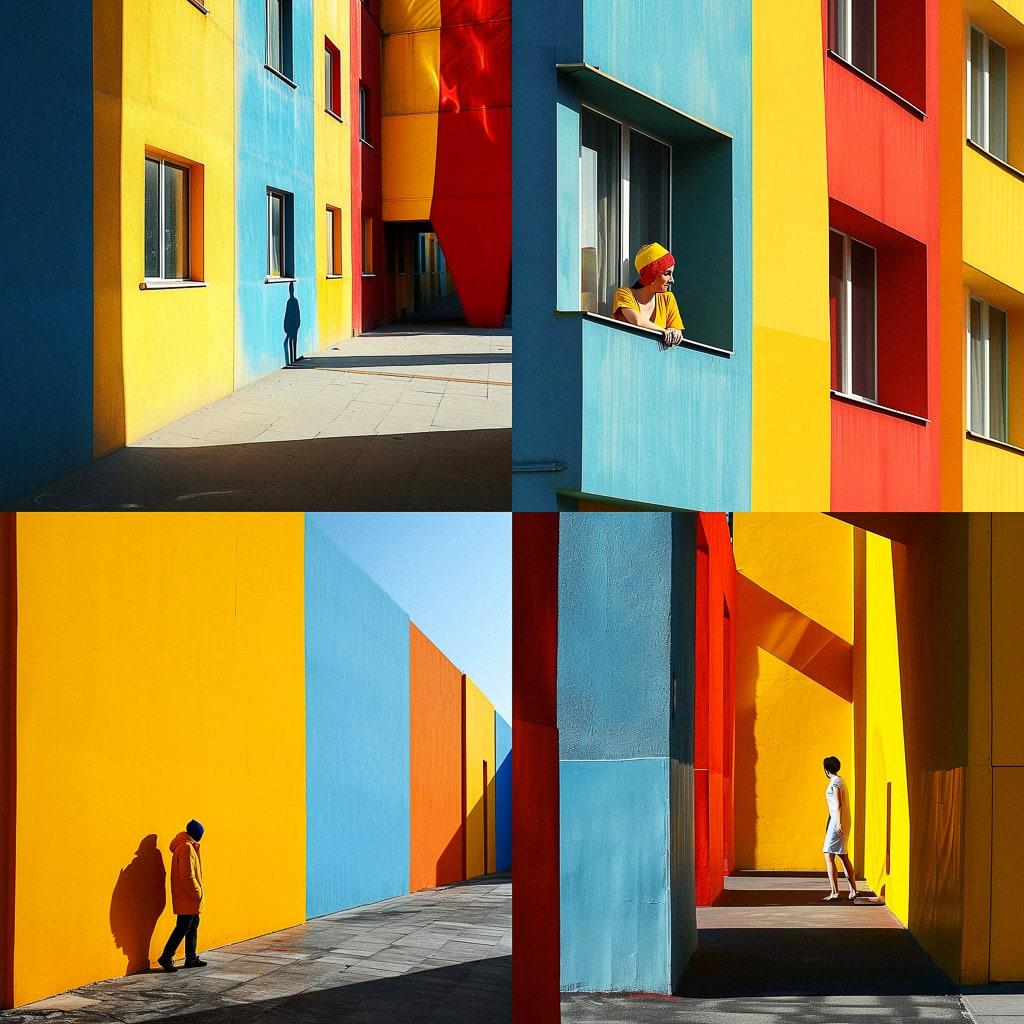 Yener Torun style, Midjourney V6, render 1 of 4