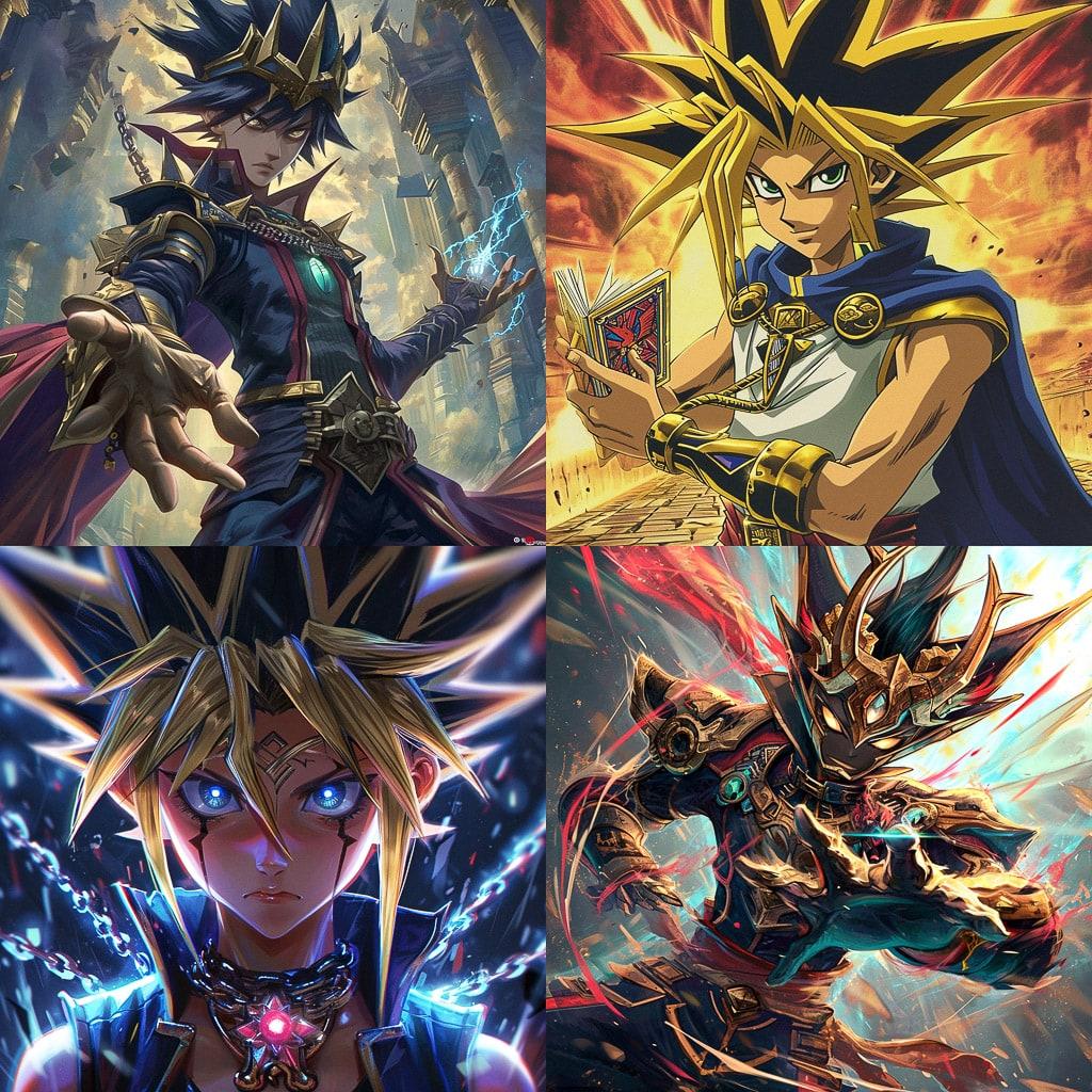 Yu-Gi-Oh style, Midjourney V6, render 1 of 4