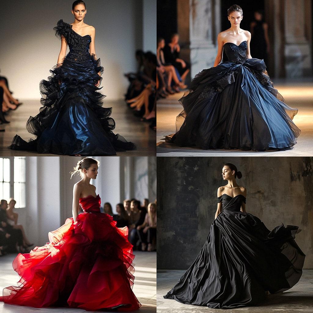 Zac Posen style, Midjourney V6, render 1 of 4