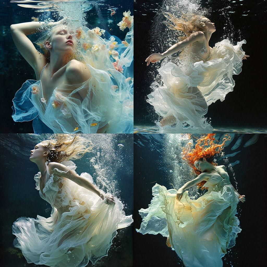 Zena Holloway style, Midjourney V6, render 1 of 4