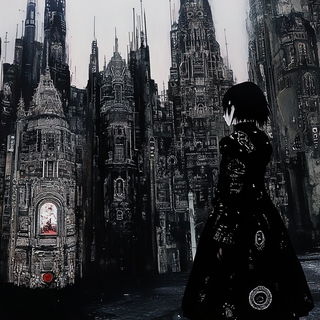 Sanguine Mordant style, Midjourney V6.1: cinematic shot from sci-fi movie