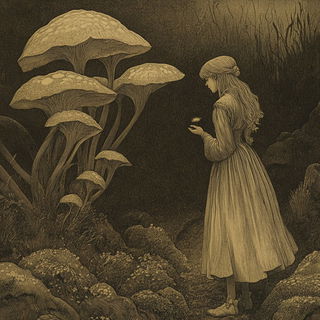 Botanerosion style, Midjourney V6.1: retro fairy-tale illustration