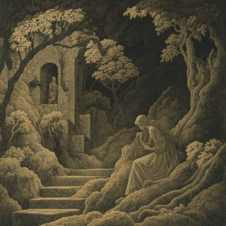 Botanerosion style, Midjourney V6.1: classical 18th-century oil painting