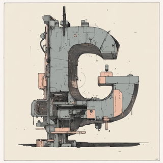 Coralwood Burin style, Midjourney V6.1: typographic composition with large letters