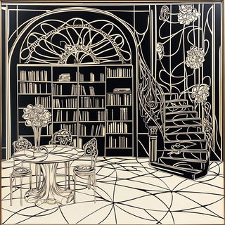 Celadon Cataclysm style, Midjourney V6.1: Midlibrary