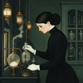 Zebra Voltage style, Midjourney V6.1: editorial illustration for popular scientific magazine cover