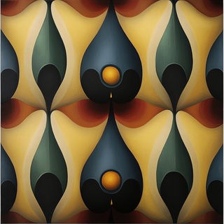 Zebra Voltage style, Midjourney V6.1: creative pattern composition