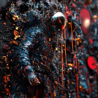 Sepiagraphic Transitus style, Midjourney V6.1: cinematic shot from sci-fi movie
