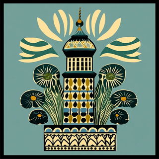Chronocel style, Midjourney V6.1: bold minimalist logo design for Istanbul city municipal services